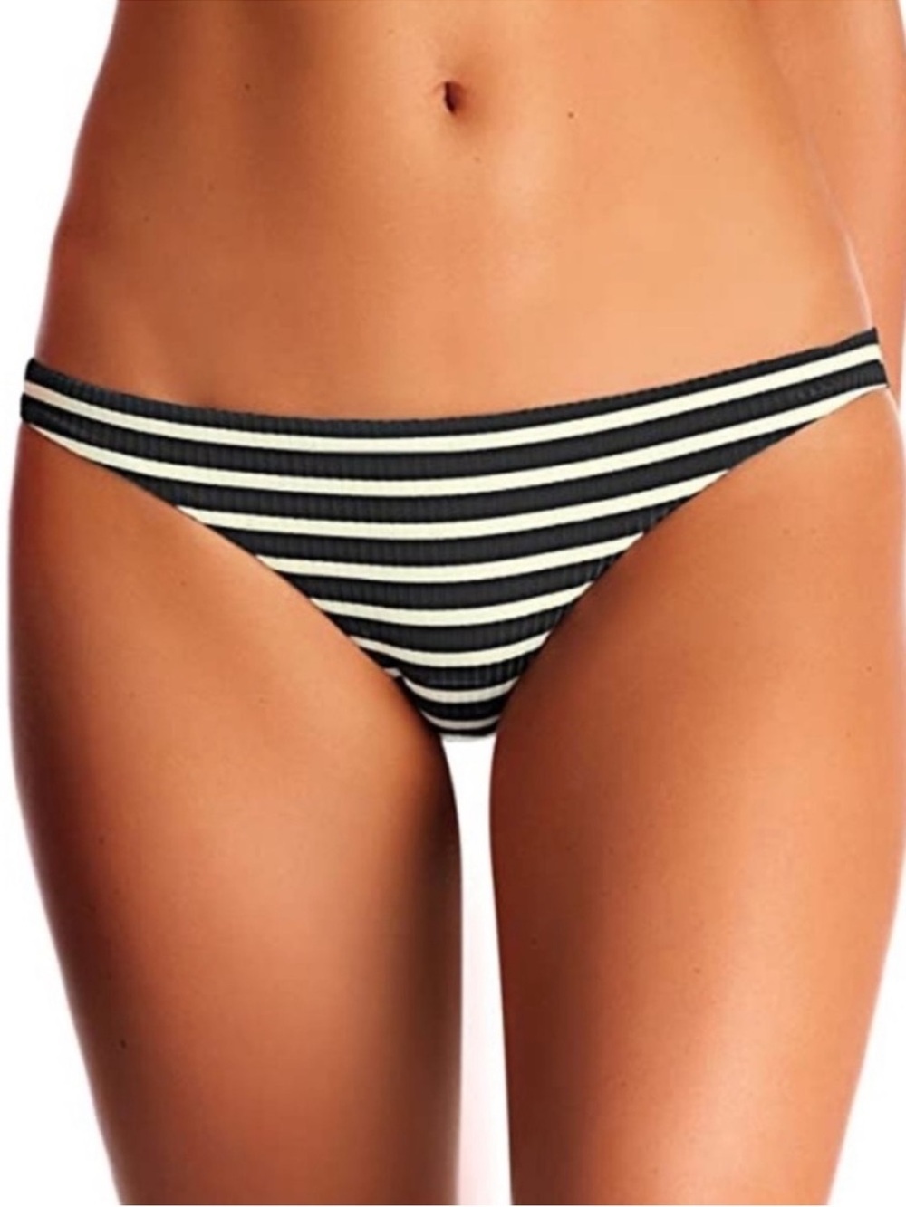 Vitamin A Bikini Bottom In Marin Stripe